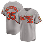 Baltimore Orioles #35 Adley Rutschman Gray Puhics Road Limited Player Jersey