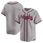 Atlanta Braves Gray Puhics Road Limited Jersey