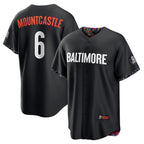 Baltimore Orioles #6 Ryan Mountcastle Black Puhics City Connect Replica Player Jersey