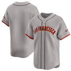 San Francisco Giants Blank Gray Puhics Away Limited Stitched Jersey