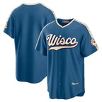 Milwaukee Brewers Mineral Blue Puhics 2026 City Connect Stadium Jersey