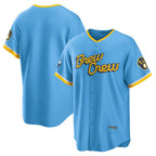 Milwaukee Brewers Powder Blue Puhics City Connect Replica Team Jersey