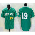 Boston Red Sox #19 Roman Anthony Green Puhics 2025 City Connect Limited Jersey