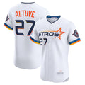 Houston Astros #27 Jose Altuve White Puhics 2025 City Connect Elite Player Jersey