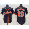 Detroit Tigers #20 Spencer Torkelson Black Puhics With Patch Cool Base Stitched Jersey