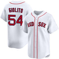 Boston Red Sox #54 Lucas Giolito White Puhics 2024 Home Limited Stitched Jersey