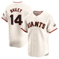 San Francisco Giants #14 Patrick Bailey Cream Puhics 2024 Home Limited Stitched Jersey