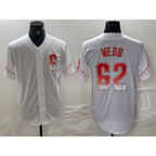 San Francisco Giants #62 Logan Webb White Puhics City Connect Stitched Cool Base Jersey