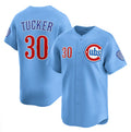 Chicago Cubs #30 Kyle Tucker Blue Puhics 2024-25 2nd Alternate Limited Stitched Jersey