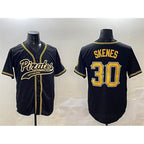 Pittsburgh Pirates #30 Paul Skenes Black Puhics Cool Base Stitched Jersey