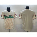 Philadelphia Phillies Blank Cream Puhics Phanatic Limited Stitched Jersey
