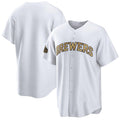Milwaukee Brewers Blank White Puhics 2022 All-Star Cool Base Stitched Jersey