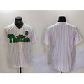 Philadelphia Phillies Blank White Green Puhics Cool Base Stitched Jersey