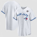 Toronto Blue Jays Blank White Puhics 2025 World Series Home Cool Base Stitched Jersey