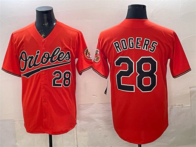 Baltimore Orioles #28 Trevor Rogers Orange Puhics 2025 Limited Stitched Jersey