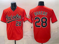 Baltimore Orioles #28 Trevor Rogers Orange Puhics 2025 Limited Stitched Jersey