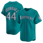 Seattle Mariners #44 Julio Rodr¨ªguez Teal Puhics Alternate Limited Player Jersey