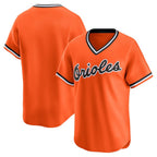 Baltimore Orioles Orange Puhics Throwback Cooperstown Collection Limited Jersey