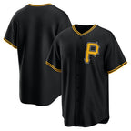 Pittsburgh Pirates Black Puhics Alternate Replica Team Jersey 2