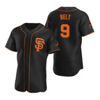 San Francisco Giants #9 Brandon Belt 2020 Black Puhics Jersey