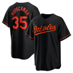 Baltimore Orioles #35 Adley Rutschman Black Puhics Alternate Replica Player Jersey