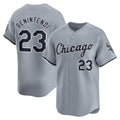 Chicago White Sox #23 Andrew Benintendi White Puhics Road Limited Player Jersey