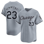 Chicago White Sox #23 Andrew Benintendi White Puhics Road Limited Player Jersey