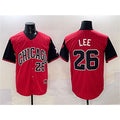 Chicago White Sox #26 Korey Lee Red Black Puhics 2025 City Connect Limited Stitched Jersey