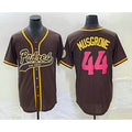 San Diego Padres #44 Joe Musgrove Brown Puhics NEW 2023 City Connect Cool Base Stitched Jersey 2