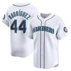 Seattle Mariners #44 Julio Rodr¨ªguez White Puhics Home Limited Player Jersey