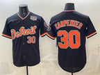 Detroit Tigers #30 Kerry Carpenter Black Puhics 2026 Alternate USA 250' Patch Vapor Premier Limited Stitched Jersey