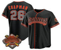 San Francisco Giants #26 Matt Chapman Black Puhics 2026 Alternate Stadium Stitched Jersey