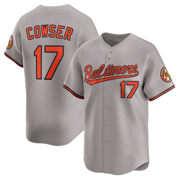 Baltimore Orioles #17 Colton Cowser Gray Puhics 2025 Limited Stitched Jersey
