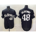 New York Yankees #48 Paul Goldschmidt Black Puhics 'Gothic Legacy Edition' Vapor Premier Limited Stitched Jersey