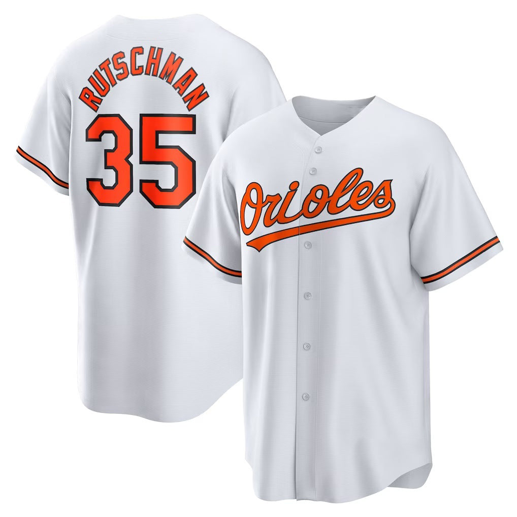 Baltimore Orioles #35 Adley Rutschman White Puhics Replica Player Jersey
