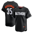 Baltimore Orioles #35 Adley Rutschman Black Puhics City Connect Limited Player Jersey