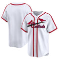 St. Louis Cardinals White Puhics Cooperstown Collection Limited Jersey