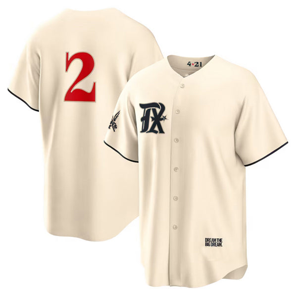 Texas Rangers #2 Marcus Semien Cream Puhics 2023 City Connect Cool Base Stitched Jersey