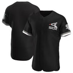 Chicago White Sox Black Puhics Alternate Authentic Team Jersey