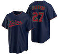 Minnesota Twins #27 Ryan Jeffers Navy Puhics Cool Base Stitched Jersey