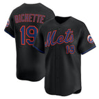 New York Mets #19 Bo Bichette Black Puhics Alternate Limited Jersey