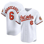 Baltimore Orioles #6 Ryan Mountcastle White Puhics Home Limited Player Jersey
