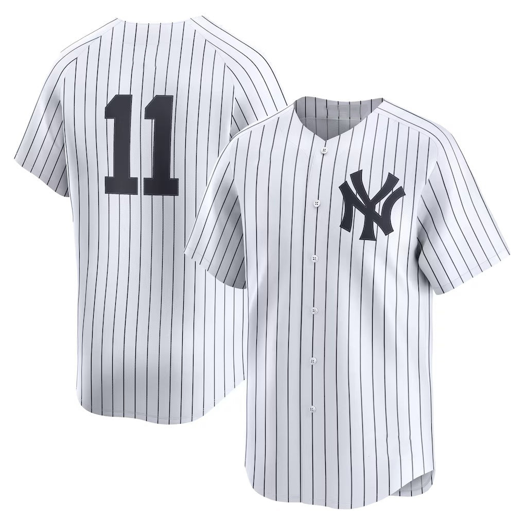 New York Yankees #11 Anthony Volpe White Puhics Home Limited Player Jersey