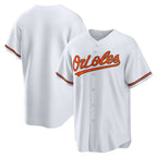 Baltimore Orioles White Puhics Home Replica Team Jersey