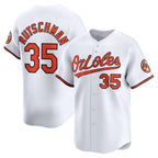 Baltimore Orioles #35 Adley Rutschman White Puhics Home Limited Player Jersey
