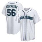 Seattle Mariners #56 Randy Arozarena White Puhics Home Replica Jersey