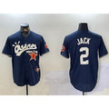 Houston Astros #2 Alex Bregman Navy Puhics Cactus Jack Vapor Premier Stitched Jersey