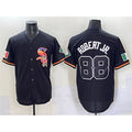 Chicago White Sox #88 Luis Robert Jr. Black Puhics Mexico Limited Stitched Jersey