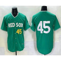 Boston Red Sox #45 Pedro Martinez Green Puhics 2025 City Connect Limited Jersey