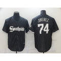 Chicago White Sox #74 Jimenez City Edition Black Puhics Game 2021 Jerseys